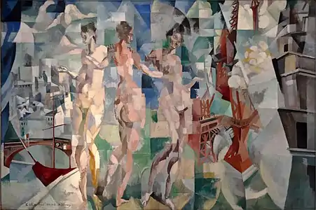 La Ville de Paris (1912), huile sur toile, 267 × 406 cm.
