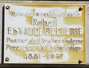 Plaque commémorative