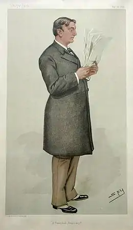 Robert William Hanbury (1872-1878), par Spy (Vanity Fair)