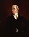 Robert Jenkinson, 2e comte de Liverpool et premier ministre, 1823 (pour le tableau du procès de la reine Caroline)