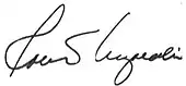 Signature de Robert Kiyosaki