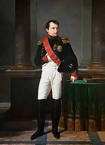 Robert Lefèvre, portrait de Napoléon en 1812.