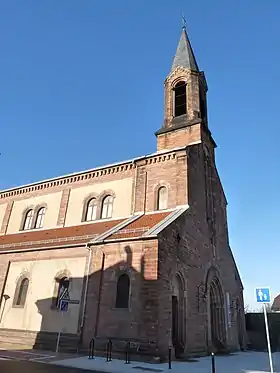 L'église Saint-Louis de la Robertsau.