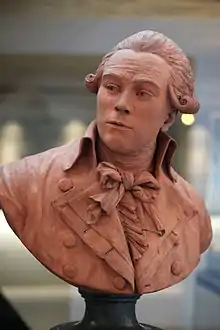 Claude André Deseine, Buste de Maximilien de Robespierre (1791).