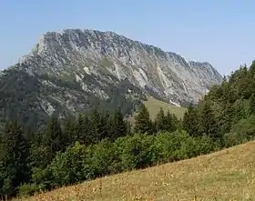 Vue du roc des Bœufs.