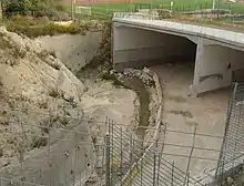 Le chantier de la L2 à la Parette