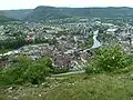 Ornans depuis La Roche du Mont.