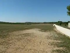 L'aérodrome vu du sud.