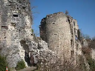 Entrée du château.