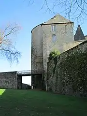 Le pont-levis du château