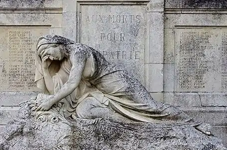 Monument aux morts« Monument aux morts de 1914-1918 à Rochechouart », sur À nos grands hommes