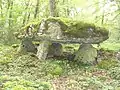 Dolmen du bois de la Grande Bay.