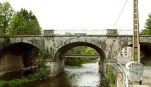 Pont sur la Lhomme à Rochefort.