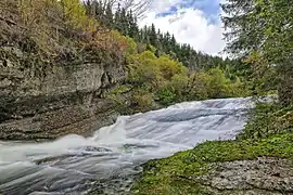 Cascades dans les gorges du Fourperet.