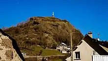 Photo du rocher de Bonnevie, à Murat (Cantal)