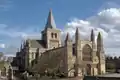 Malgré quelques ajouts gothiques, la cathédrale de Rochester conserve une forte typicité romane normande.