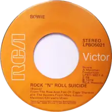 Description de l'image Rock 'n' Roll Suicide by David Bowie UK vinyl single.png.