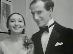 Clara Rockmore et Léon Thérémine en 1929.