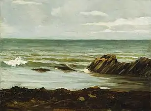 Sur la plage, Aberystwyth (1885), Dublin, Hugh Lane Municipal Gallery.