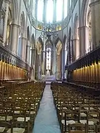 L'intérieur de la cathédrale.