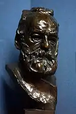 Auguste Rodin, Buste de Victor Hugo, fin du XIXe siècle.