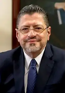Image illustrative de l’article Président de la république du Costa Rica
