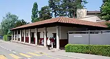 Maison romaine à Augusta Raurica; fouilles romaines et parc archéologique