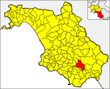 Localisation de Rofrano