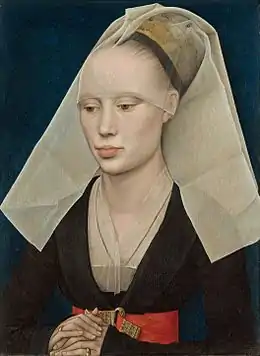 Rogier van der Weyden, Portrait d'une dame, vers 1460