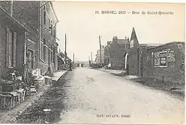 La rue de Saint-Quentin en 1922.