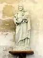 Statue de saint Joseph.