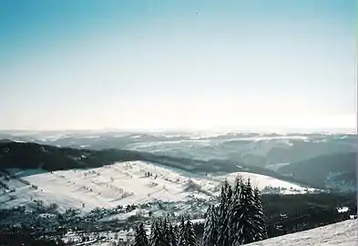 Rokytnice nad Jizerou en hiver.