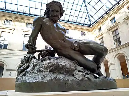 Jehan Duseigneur, Roland Furieux, Paris, musée du Louvre.
