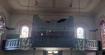 Orgue de l'église Saint-Vincent-de-Paul.