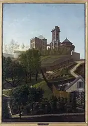 La Tour Solférino, à Montmartre par Léon Rola, musée Carnavalet