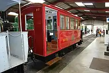 Voiture Df11 des Tramways de Saint-Étienne.