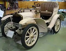 Première Rolls-Royce 10 HP de 2 cyl et 10 ch d'Henri Royce en 1904