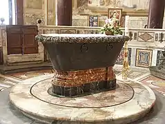 Baptistère du Latran, Rome.