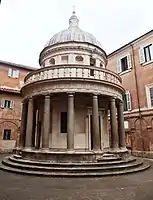 Le Tempietto de San Pietro in Montorio du Bramante