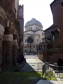 Grande synagogue de Rome.