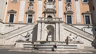 Place du Capitole, Rome.