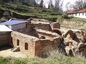 Les bains romains de Bansko.