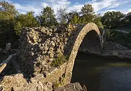 Vue détaillée en fin de journée de septembre 2016.