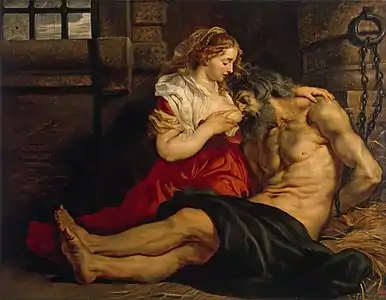 Charité romainePierre Paul Rubens (1577-1640)