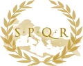 Roman SPQR banner