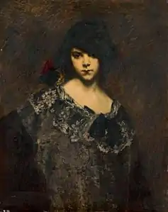 Portrait de jeune fille (c. 1893).