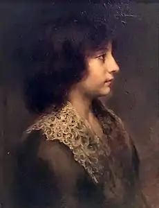 Portrait d'un garçon (1889).