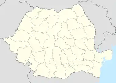 Localisation de Galați en Roumanie.