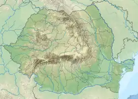 Voir sur la carte topographique de Roumanie