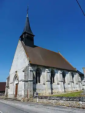 Vue de l'église en 2013.